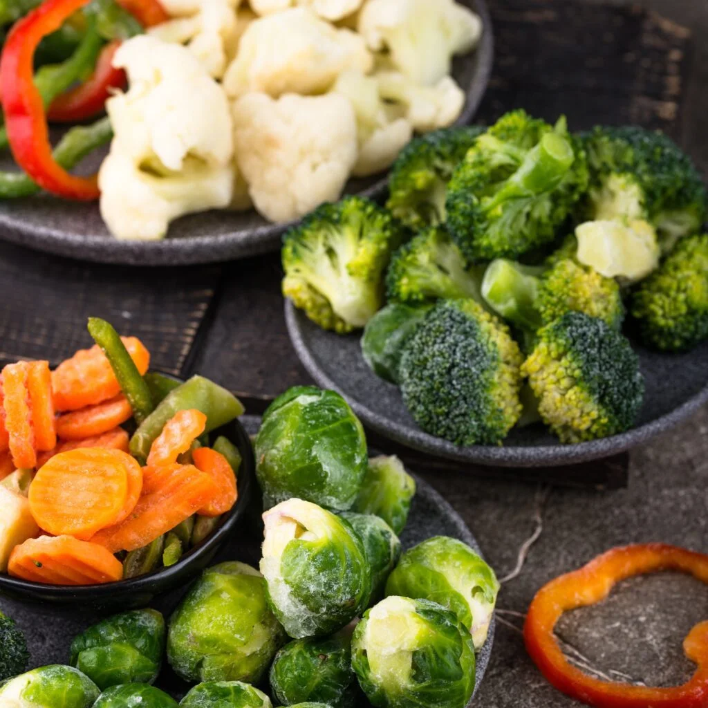 frozen fruits and vegetables